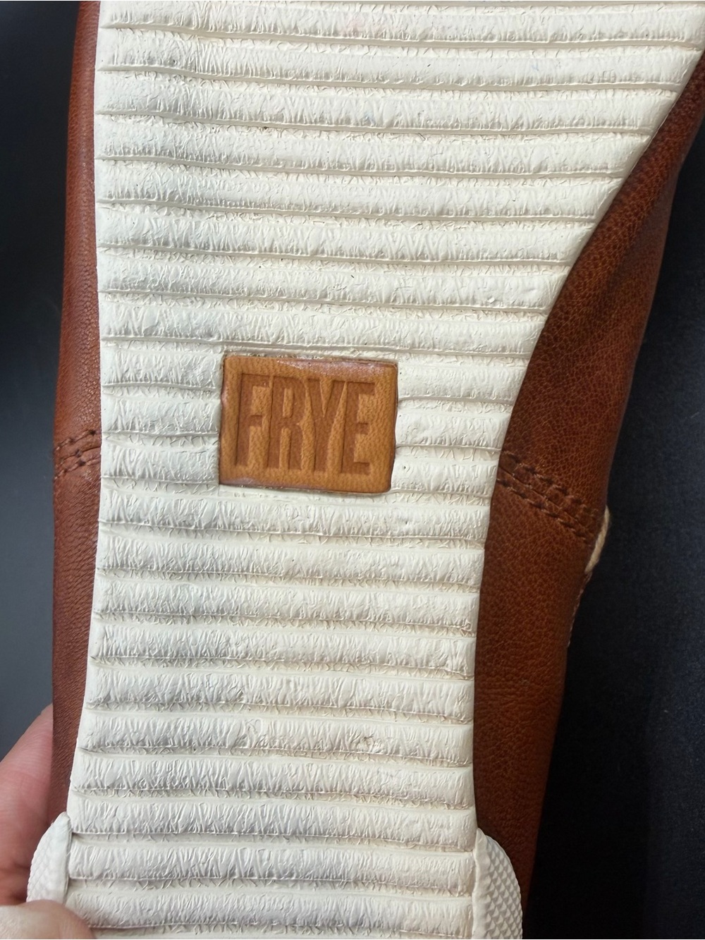 Frye Women’s Leather Melanie Slip on Shoes. Size 7M. New without tags - Picture 7 of 9